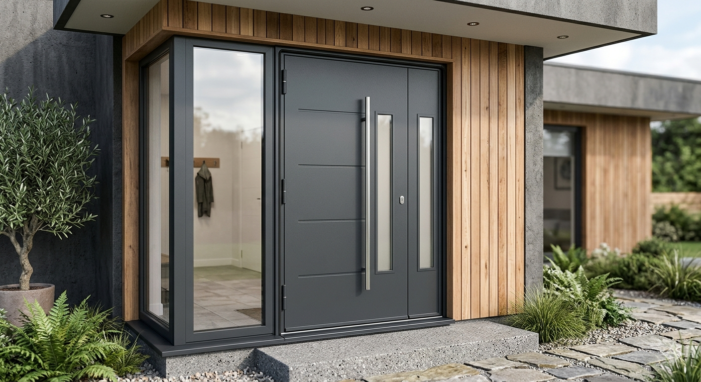 Как выбрать дверь с терморазрывом для частного дома