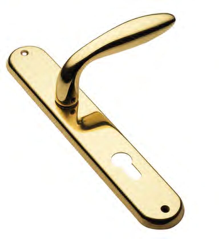 MORELLI ART.PI 1/440 OTL, ручка на планке и кноб на длинной накладке, цвет — золото