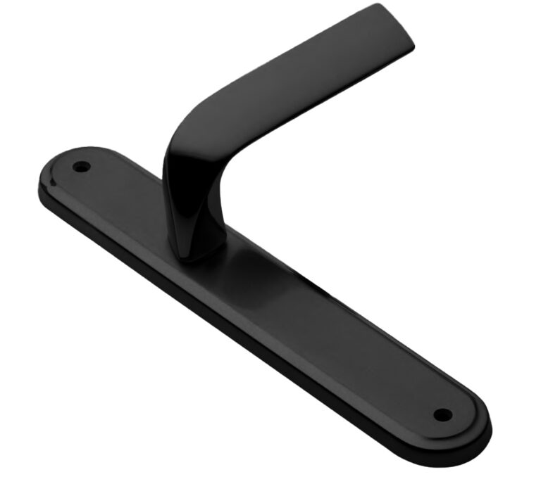 MORELLI MATRIX PL NERO-ST, ручка на планке, цвет — Черный «soft-touch»