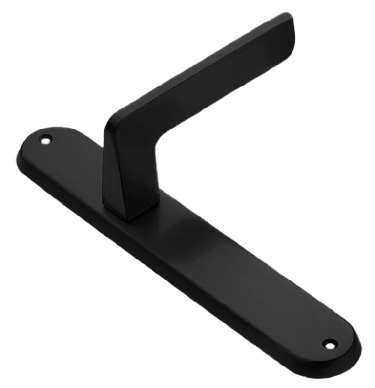MORELLI ROCK PL NERO-ST, ручка на планке, цвет — Черный «soft-touch»
