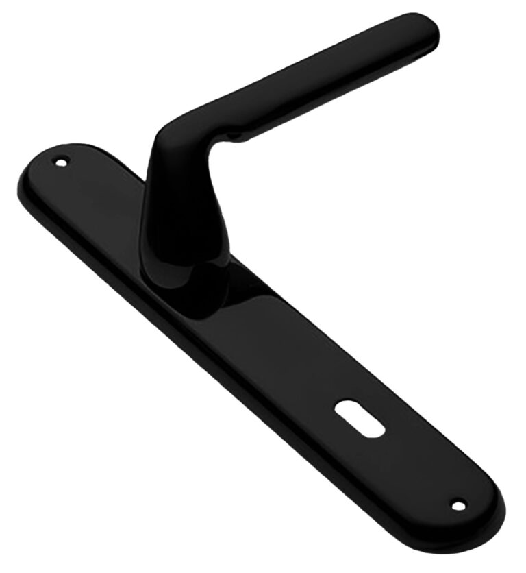 MORELLI NIRVANA PL NERO-ST, ручка на планке, цвет — Черный «soft-touch»