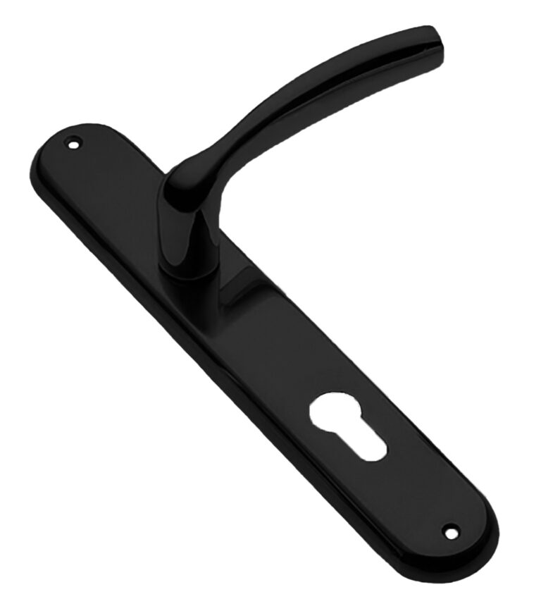 MORELLI VENERA PL NERO-ST, ручка на планке, цвет — Черный «soft-touch»