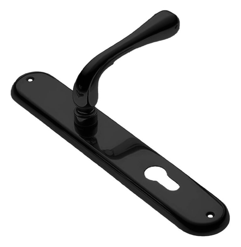 MORELLI ASTRO PL NERO-ST, ручка на планке, цвет — Черный «soft-touch»