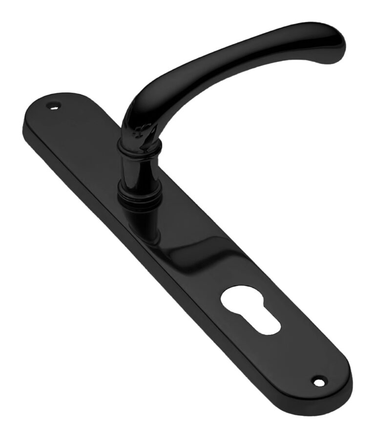 MORELLI RING PL NERO-ST, ручка на планке, цвет — Черный «soft-touch»