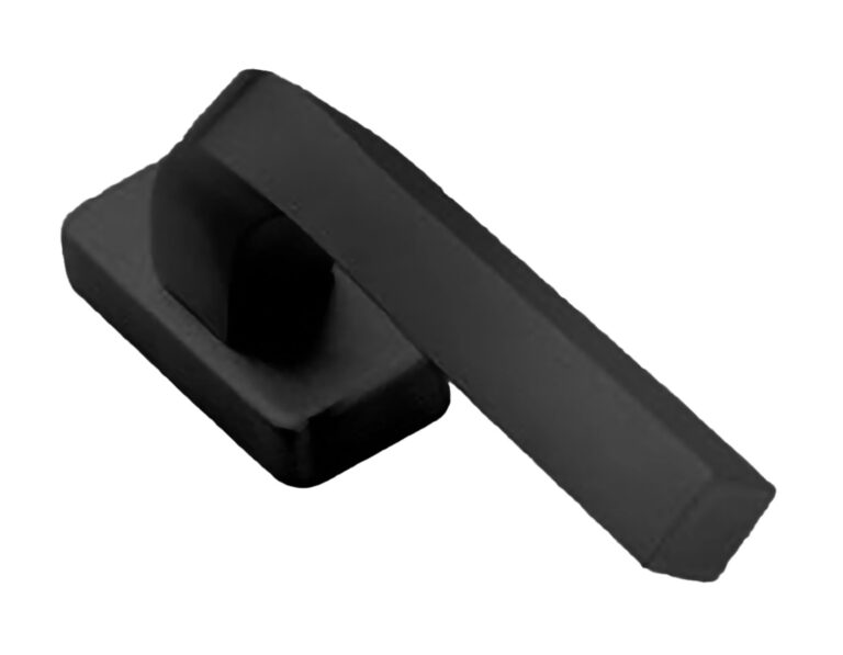 MORELLI Ручка оконная TENDER W1 NERO-ST, цвет — Черный «soft-touch»