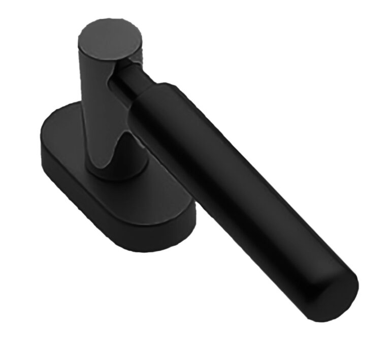 MORELLI Ручка оконная CLOUD W1 NERO-ST, цвет — Черный «soft-touch»