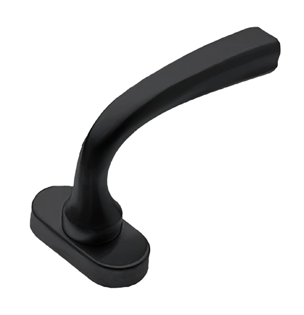 MORELLI Ручка оконная DREAM W1 NERO-ST, цвет — Черный «soft-touch»