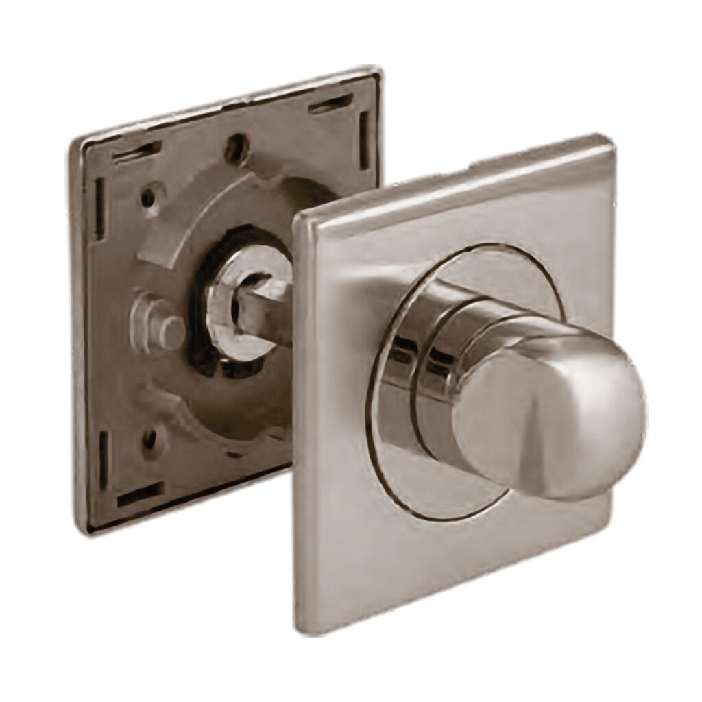 MORELLI LUX-WC-S1 NIK, завертка сантехническая, цвет — никель