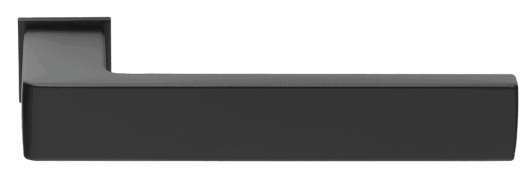MORELLI HORIZONT-SM NERO, ручка дверная, с невидимой квадратной розеткой, цвет — черный
